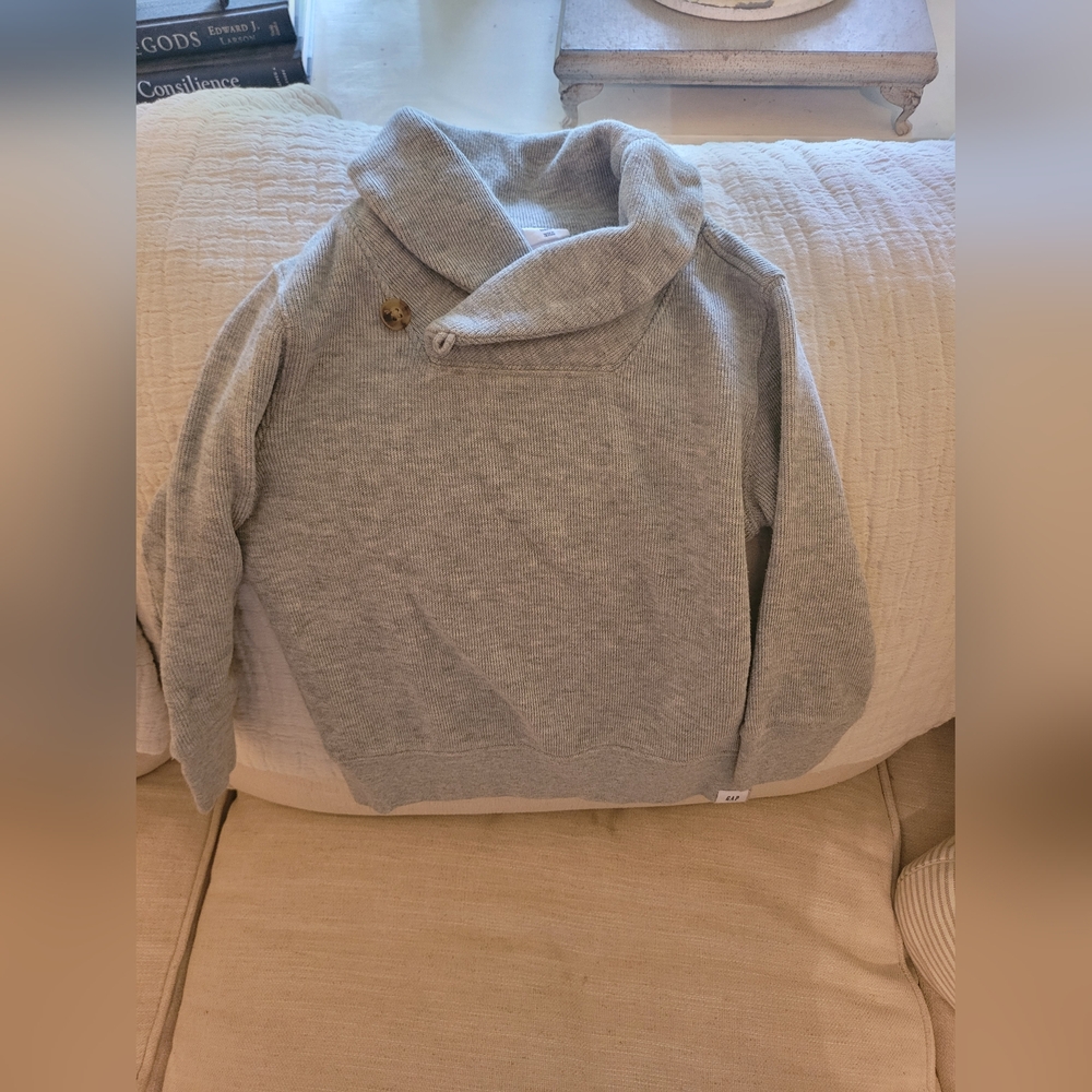 Gap shawl collar sweater size 3